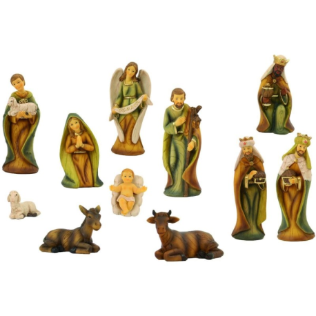 les 11 santons de la crèche Noël
