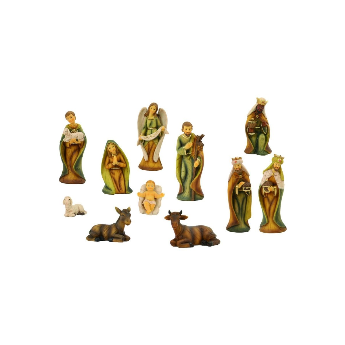les 11 santons de la crèche Noël