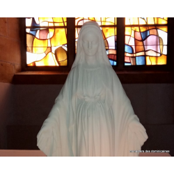 statue en albâtre de la vierge Marie 50 cm