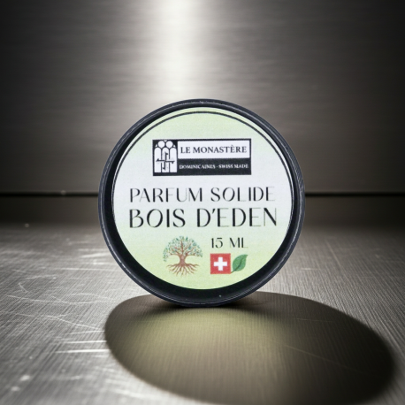 parfum solide bois d'éden