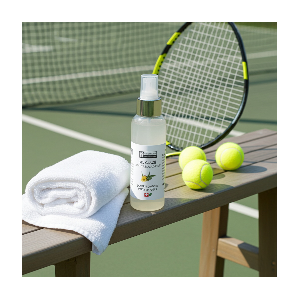 gel menthol arnica pour le sport