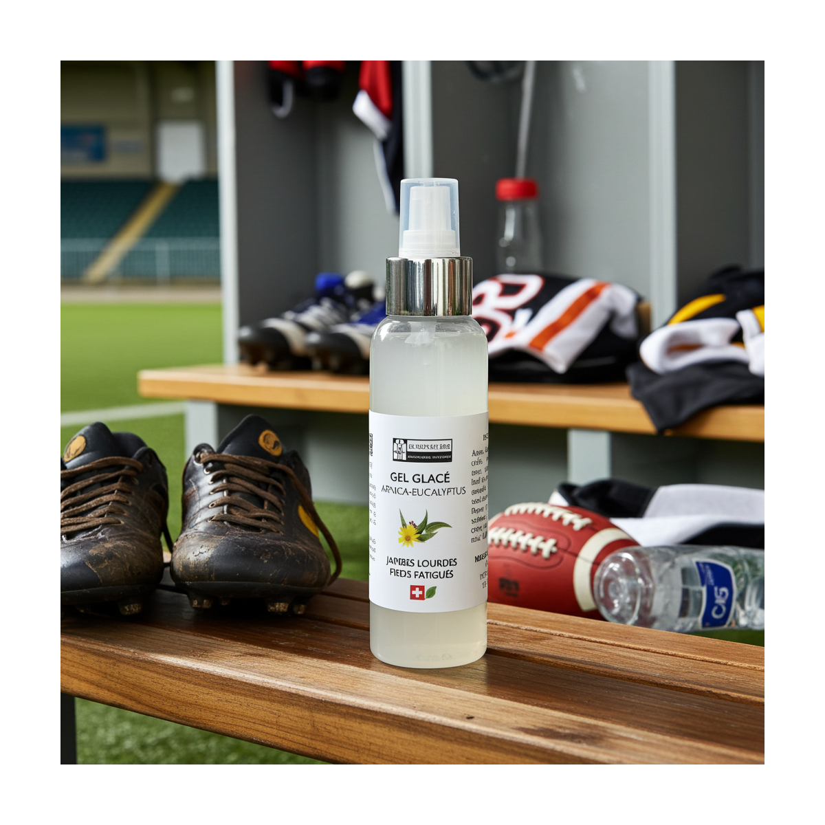 gel des sportifs menthol eucalyptus arnica