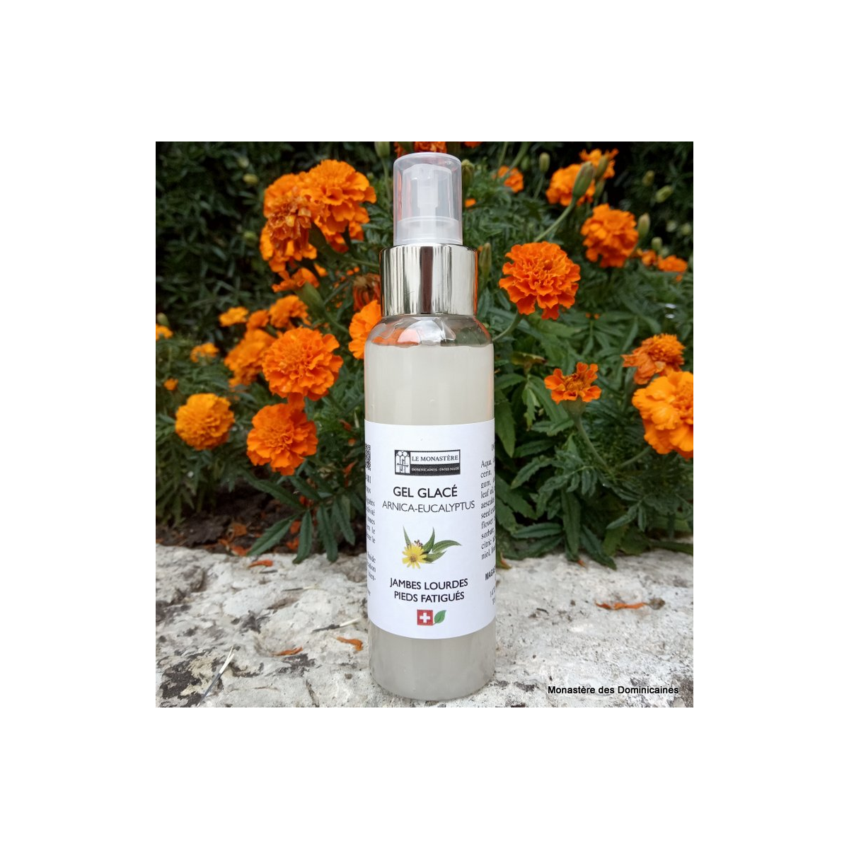 gel glacé rafraichissant pour des jambes légères