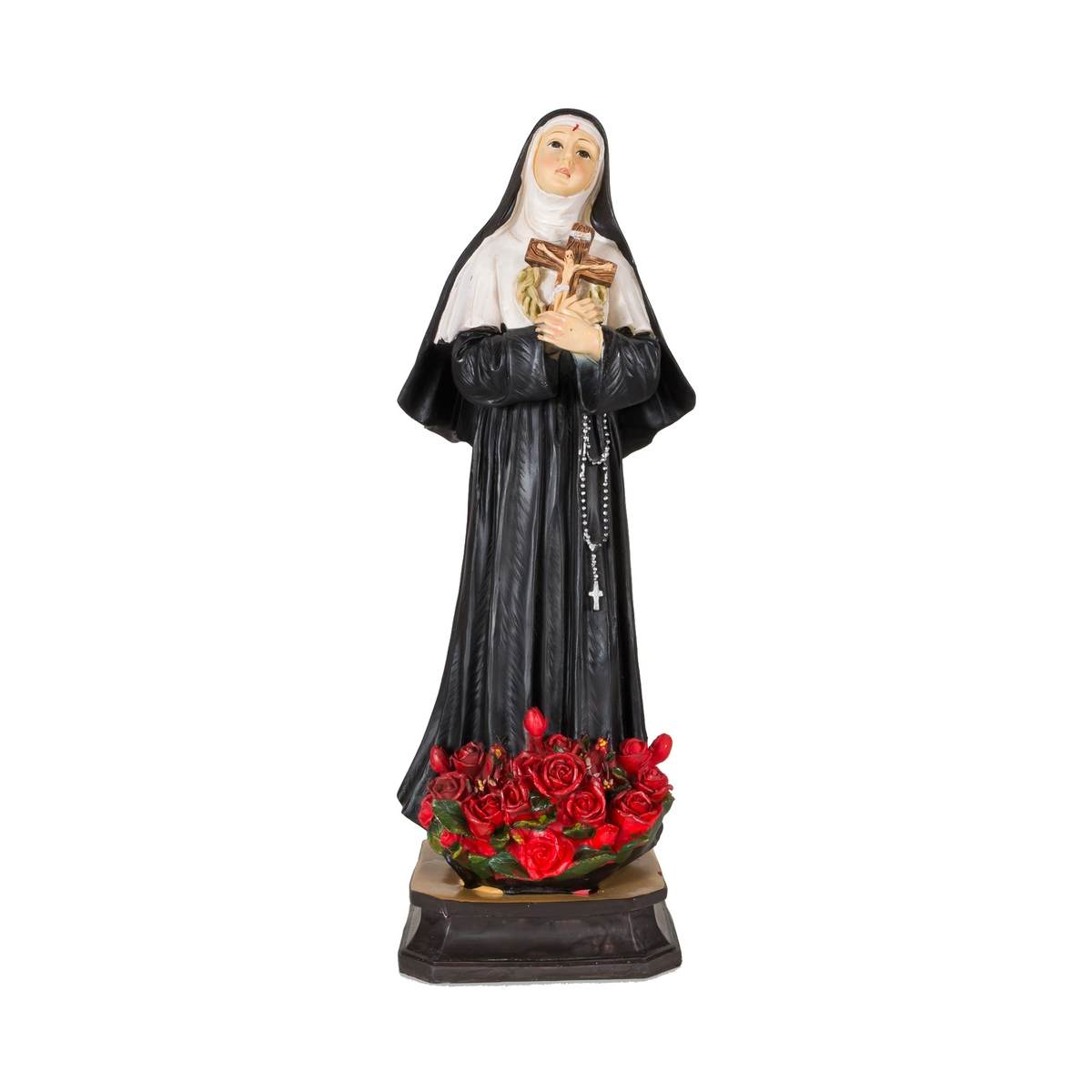 Statue de sainte Rita 20 cm