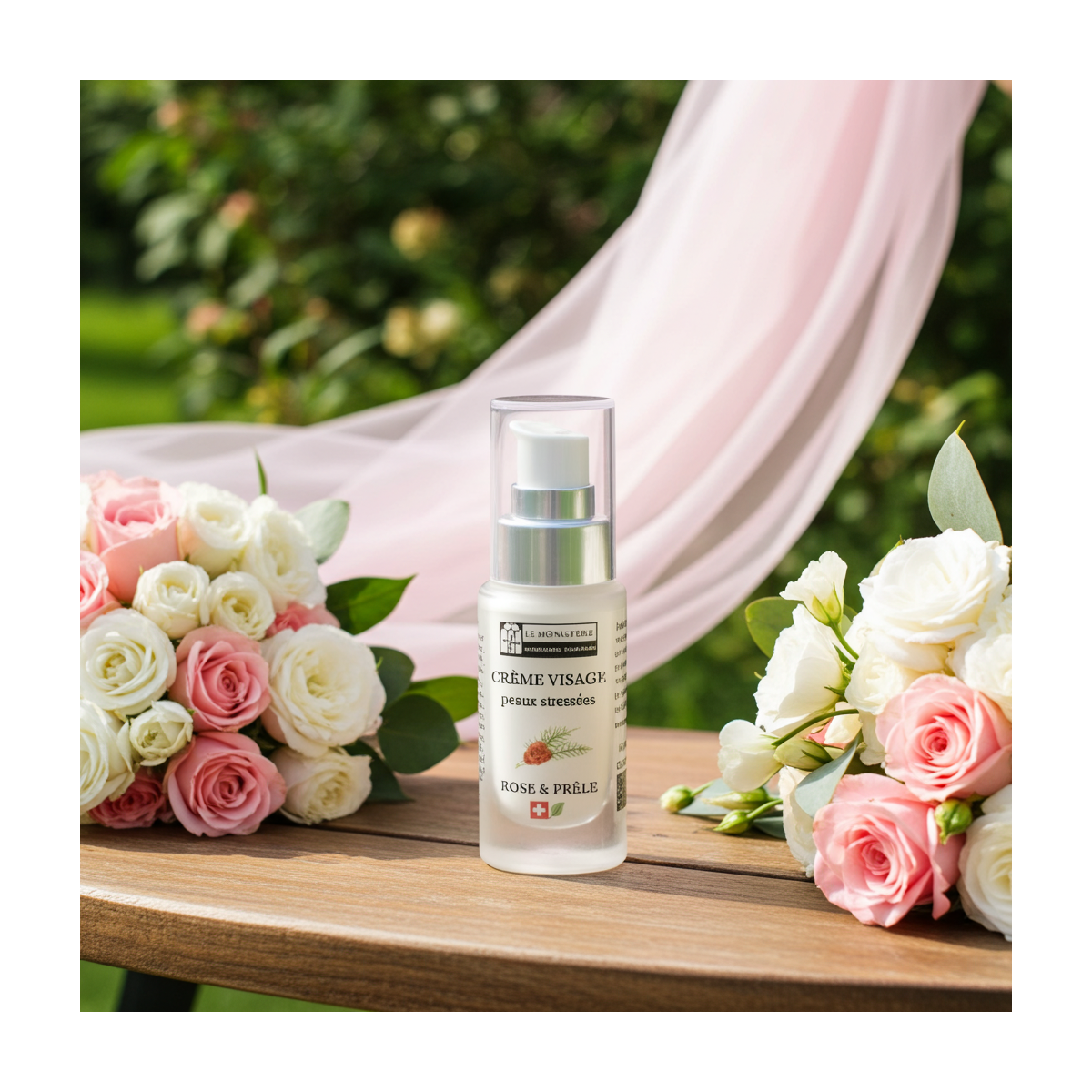 crème de jour à la rose