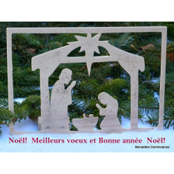Cette crèche de Noël pour partager vos voeux de joie et de paix